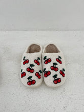 Load image into Gallery viewer, COZY SLIPPERS - CHERRY RED
