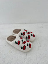 Load image into Gallery viewer, COZY SLIPPERS - CHERRY RED