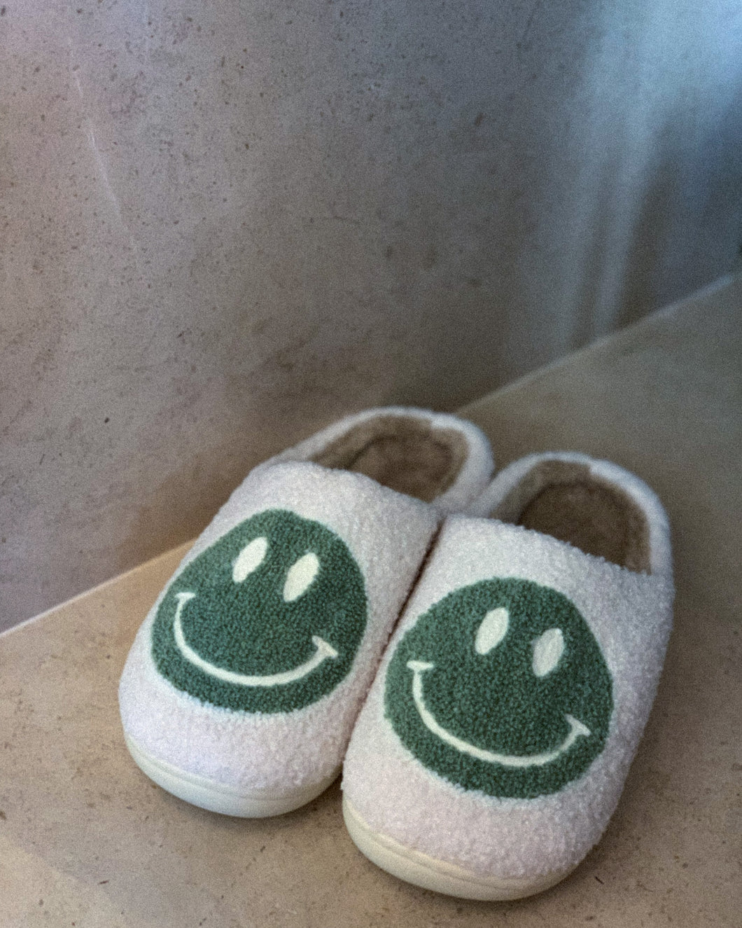 COZY SLIPPERS - SAGE GREEN