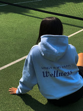 Load image into Gallery viewer, WELLNESS CLUB HOODIE - SKY BLUE PUFF