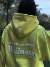 Load image into Gallery viewer, WELLNESS CLUB HOODIE - BUTTER YELLOW PUFF