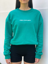 Load image into Gallery viewer, WELLNESS CLUB SWEATSHIRT - FORREST GREEN PUFF