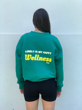 Load image into Gallery viewer, WELLNESS CLUB SWEATSHIRT - FORREST GREEN PUFF
