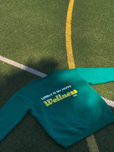 Load image into Gallery viewer, WELLNESS CLUB SWEATSHIRT - FORREST GREEN PUFF