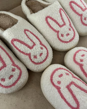 Load image into Gallery viewer, COZY SLIPPERS - PINK BUNNY
