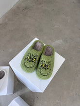 Load image into Gallery viewer, COZY SLIPPERS - TIS&#39; A GREEN CHRISTMAS (LIMITED-EDITION)
