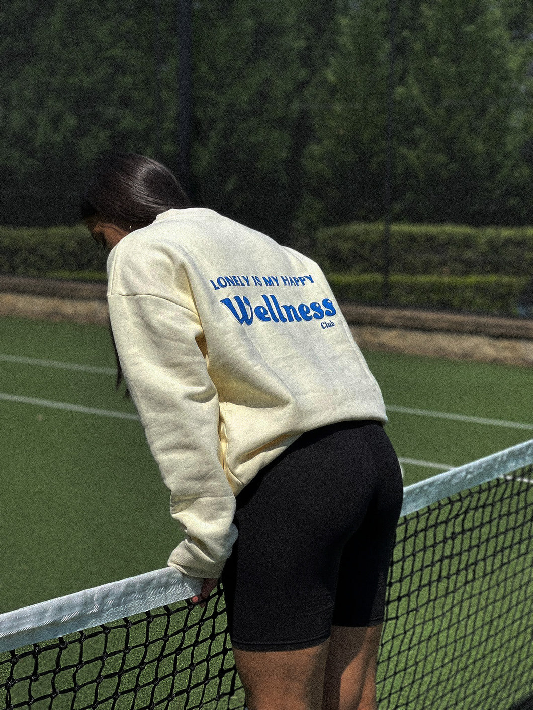 WELLNESS CLUB SWEATSHIRT - VANILLA PUFF