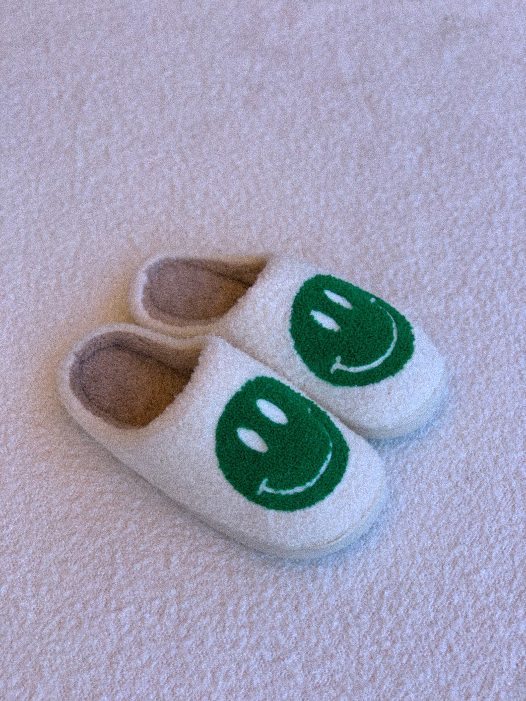 COZY SLIPPERS - FRENCH GREEN