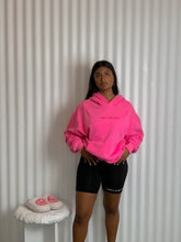 Load image into Gallery viewer, INTROVERT HOODIE - FUCHSIA
