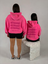 Load image into Gallery viewer, INTROVERT HOODIE - FUCHSIA
