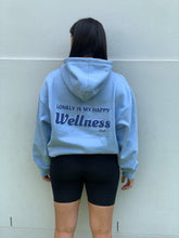 Load image into Gallery viewer, WELLNESS CLUB HOODIE - SKY BLUE PUFF
