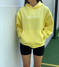 Load image into Gallery viewer, WELLNESS CLUB HOODIE - BUTTER YELLOW PUFF
