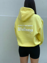 Load image into Gallery viewer, WELLNESS CLUB HOODIE - BUTTER YELLOW PUFF
