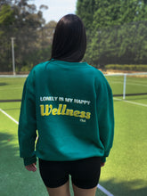 Load image into Gallery viewer, WELLNESS CLUB SWEATSHIRT - FORREST GREEN PUFF
