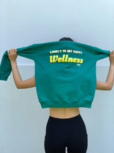 Load image into Gallery viewer, WELLNESS CLUB SWEATSHIRT - FORREST GREEN PUFF
